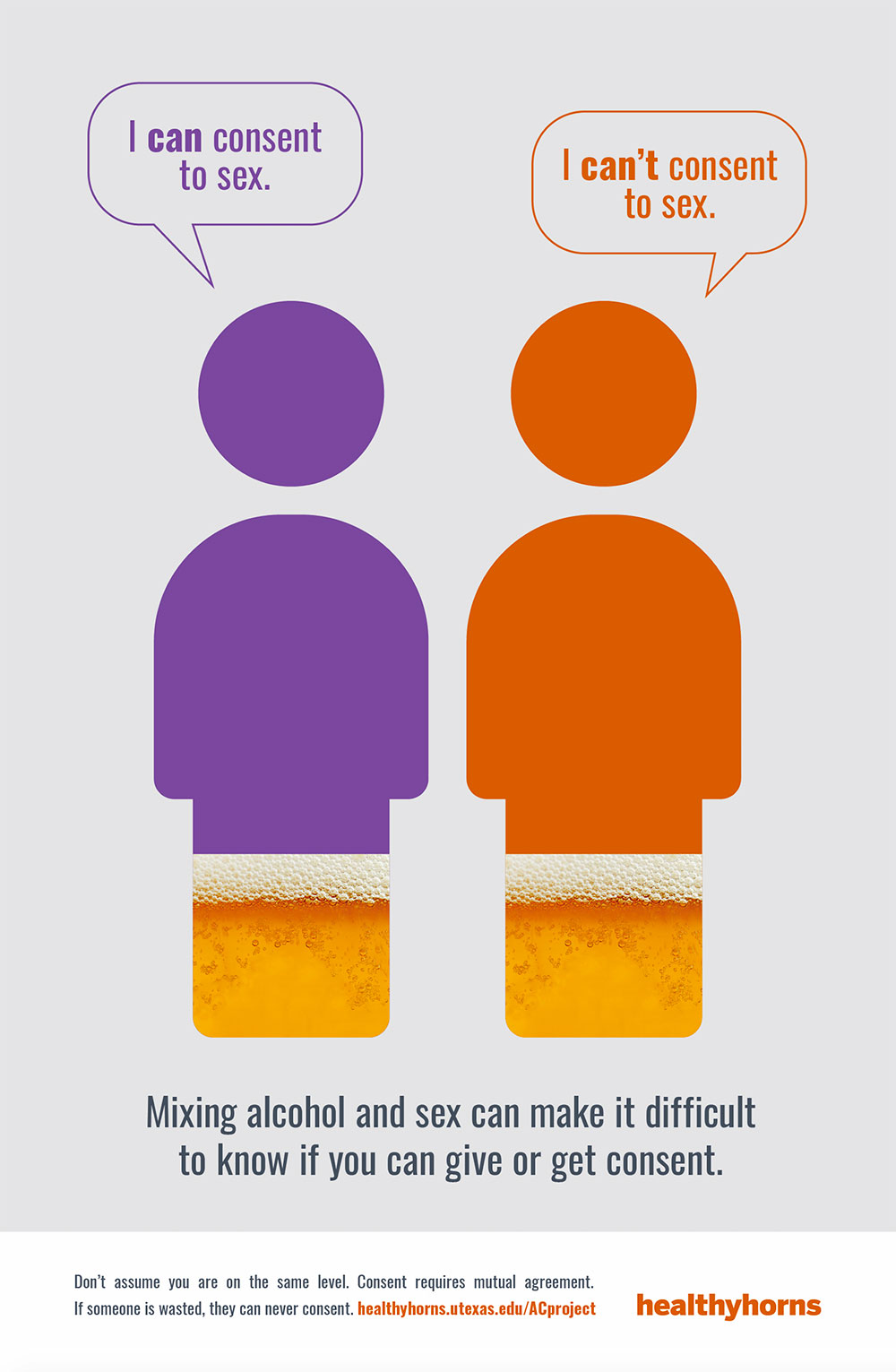 mixing alcohol and sex can make it difficult to know if you can give or get consent