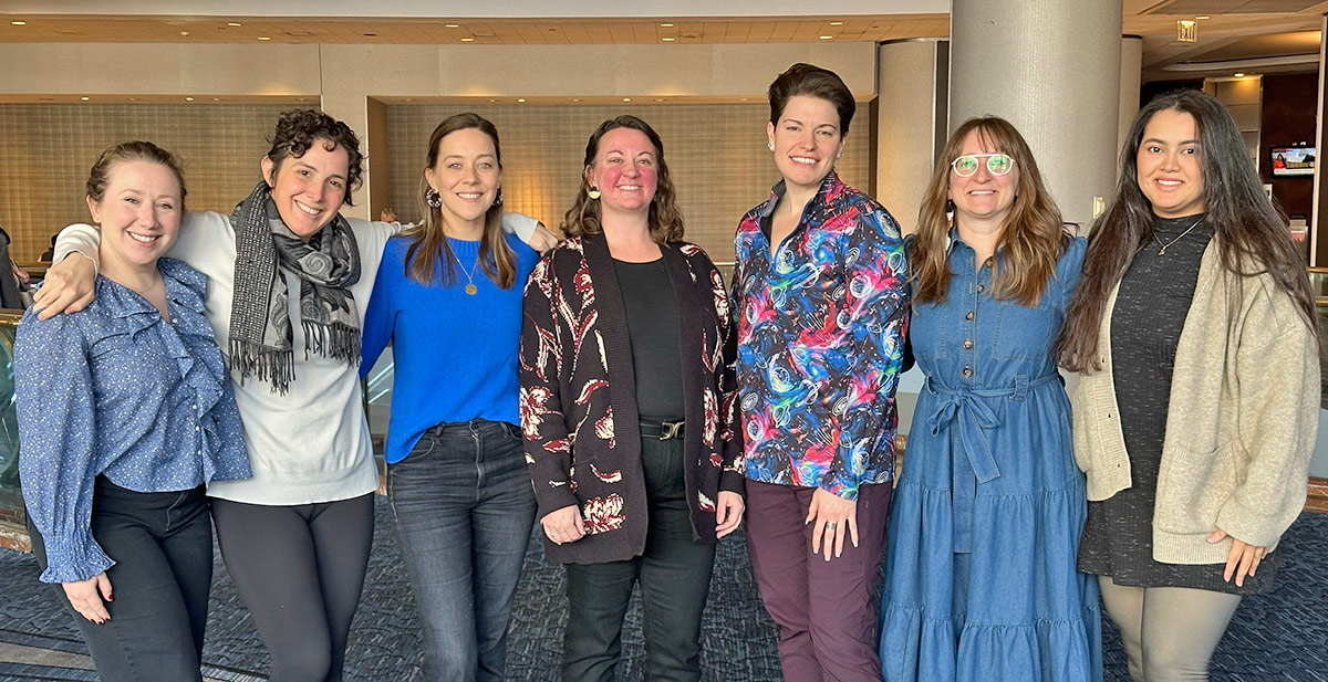 LWC staff at conference