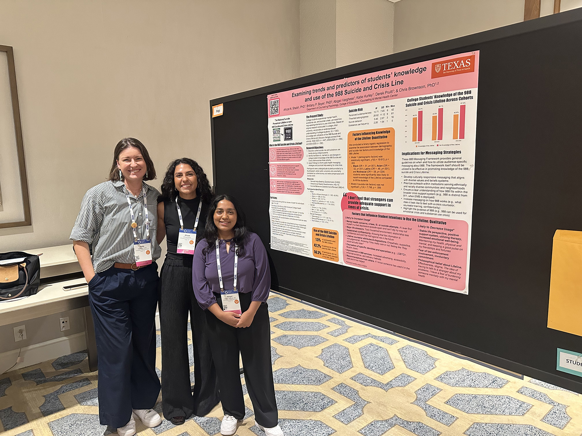 Staff and Students Attend ACHA